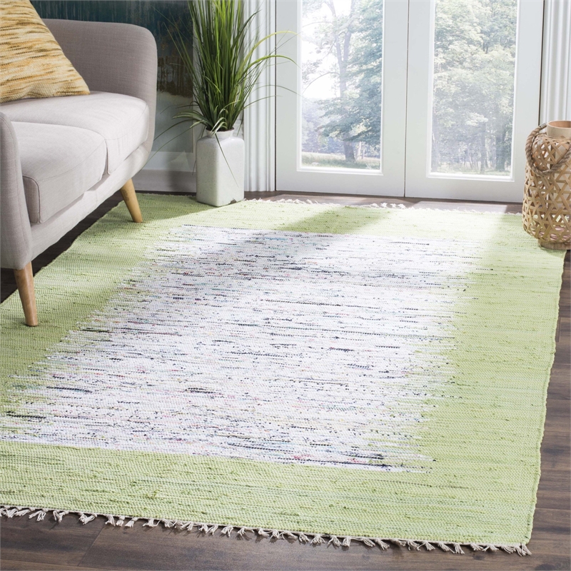 Safavieh Montauk 4' Square Hand Woven Cotton Rug