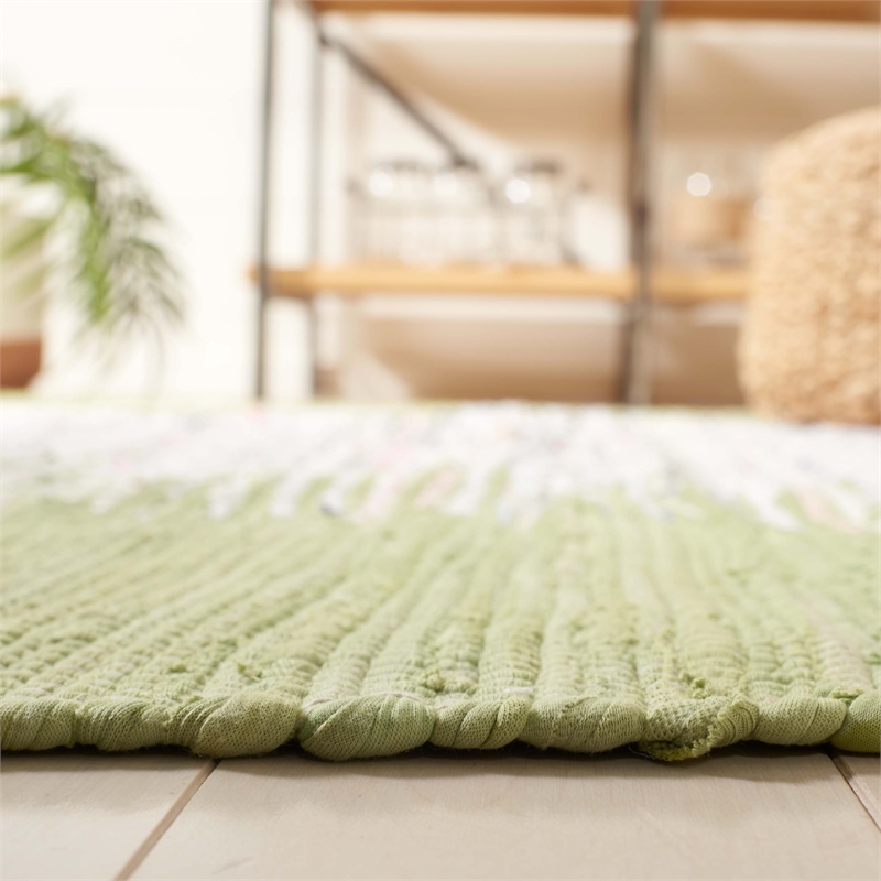 Safavieh Montauk 4' Square Hand Woven Cotton Rug