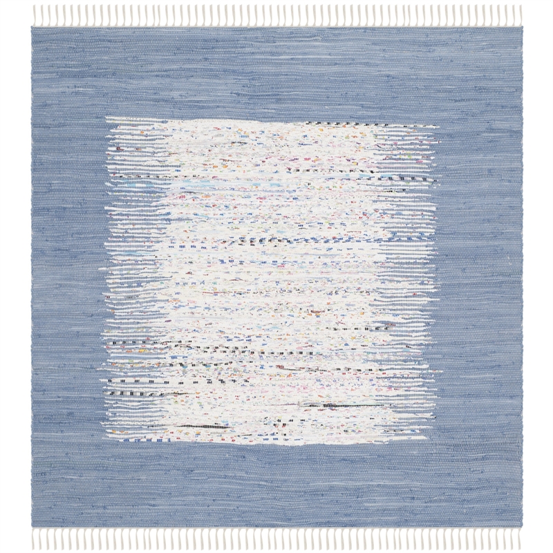 Safavieh Montauk 4' Square Hand Woven Cotton Rug