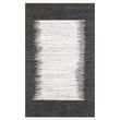 Safavieh Montauk 6' X 9' Hand Woven Cotton Pile Rug in Ivory and Black