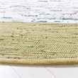 Safavieh Montauk 4' Round Hand Woven Cotton Rug