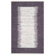Safavieh Montauk 6' X 9' Hand Woven Cotton Rug in Ivory and Purple