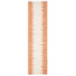 Safavieh Montauk 6' Round Hand Woven Cotton Pile Rug in Orange