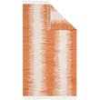 Safavieh Montauk 6' Round Hand Woven Cotton Pile Rug in Orange
