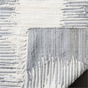 Safavieh Montauk 10' X 14' Hand Woven Cotton Pile Rug in Gray
