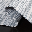 Safavieh Montauk 4' Round Hand Woven Cotton Pile Rug in Silver