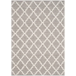 Safavieh Montauk 5' X 7' Hand Woven Cotton Pile Rug in Gray and Ivory