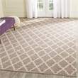 Safavieh Montauk 3' X 5' Hand Woven Cotton Pile Rug in Beige and Ivory