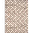 Safavieh Montauk 3' X 5' Hand Woven Cotton Pile Rug in Beige and Ivory