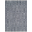 Safavieh Montauk 5' X 8' Hand Woven Cotton Pile Rug in Navy and Ivory