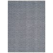 Safavieh Montauk 5' X 7' Hand Woven Cotton Pile Rug in Navy and Ivory