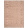 Safavieh Montauk 5' X 8' Hand Woven Cotton Pile Rug in Beige and Ivory