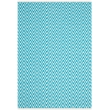 Safavieh Montauk 5' X 8' Hand Woven Cotton Rug in Turquoise and Ivory