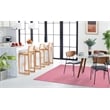 Safavieh Montauk 5' X 7' Hand Woven Cotton Pile Rug in Red and Ivory