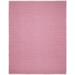 Safavieh Montauk 5' X 7' Hand Woven Cotton Pile Rug in Red and Ivory