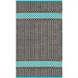 Safavieh Montauk 4' X 6' Hand Woven Cotton Pile Rug in Turquoise