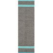 Safavieh Montauk 8' X 10' Hand Woven Cotton Pile Rug in Turquoise