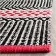 Safavieh Montauk 5' X 7' Hand Woven Cotton Pile Rug in Light Pink