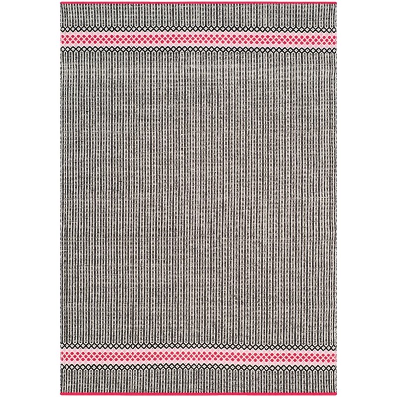 Safavieh Montauk 8' X 10' Hand Woven Cotton Pile Rug in Light Pink