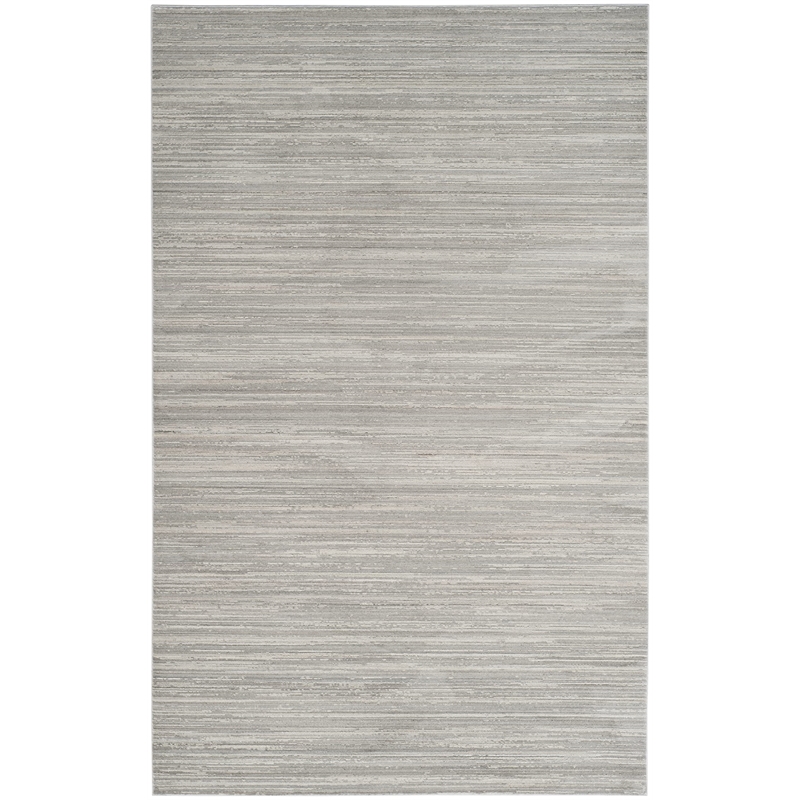 Safavieh Mystique 5' X 8' Power Loomed Polyster Rug in Slate