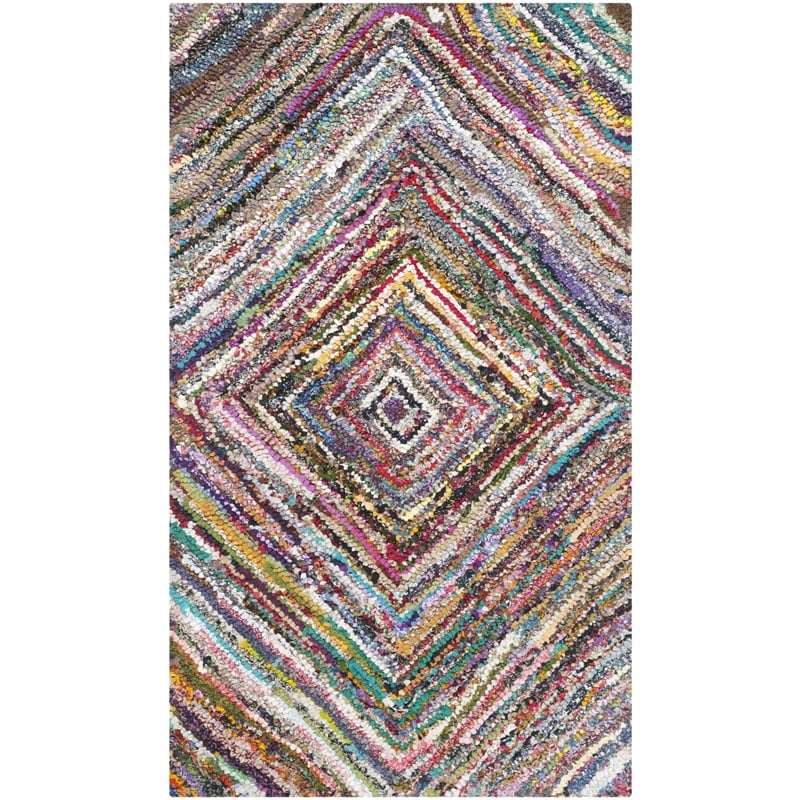 Safavieh Nantucket 6' X 9' Hand Tufted Cotton Pile Rug