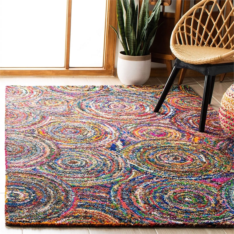 Safavieh Nantucket 9' X 12' Hand Tufted Cotton Pile Rug