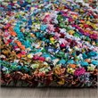 Safavieh Nantucket 4' Square Hand Tufted Cotton Pile Rug