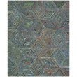 Safavieh Nantucket 9' X 12' Hand Tufted Cotton and Wool Rug in Blue