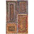 Safavieh Nantucket 4' Square Hand Tufted Rug in Charcoal