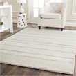 Safavieh Natura 8' Square Hand Tufted Wool Pile Rug in Natural