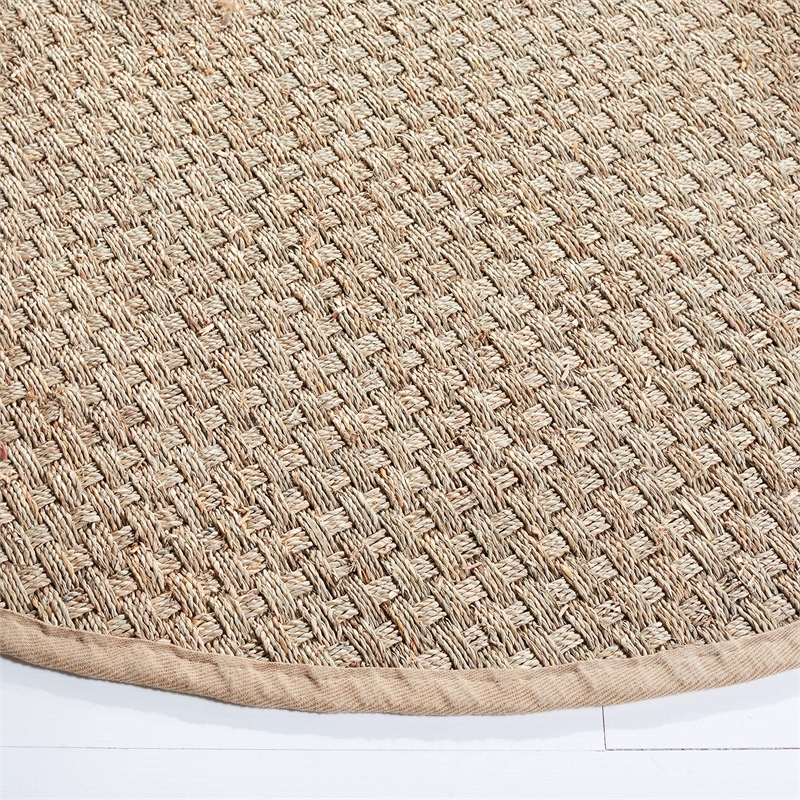 Safavieh Natural Fiber 10' Round Power Loomed Rug