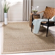 Safavieh Natural Fiber 4' Square Power Loomed Rug