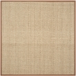 Safavieh Natural Fiber 10' Square Power Loomed Rug