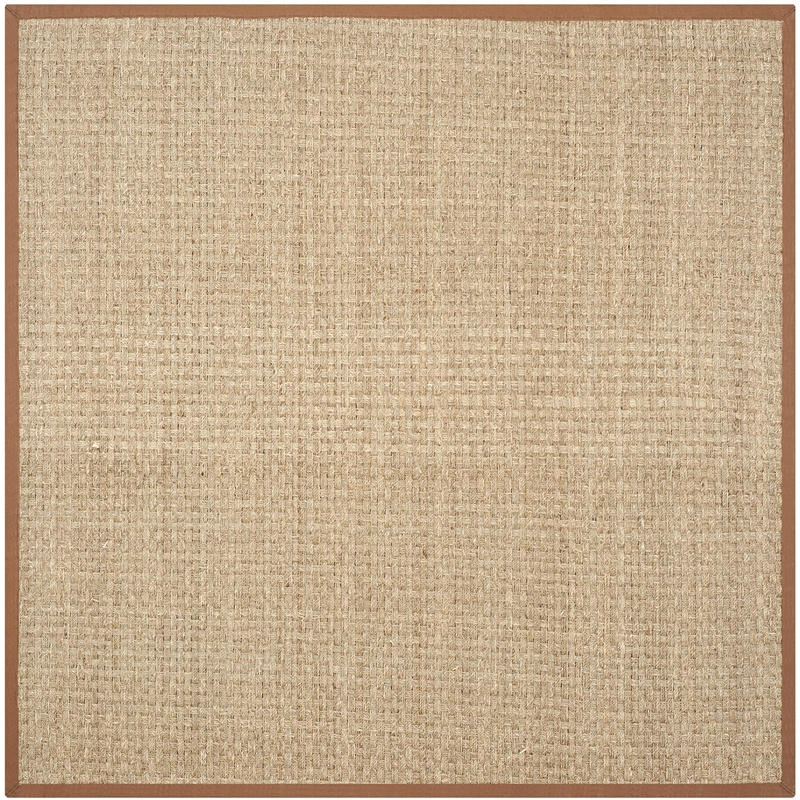 Safavieh Natural Fiber 4' Square Power Loomed Rug