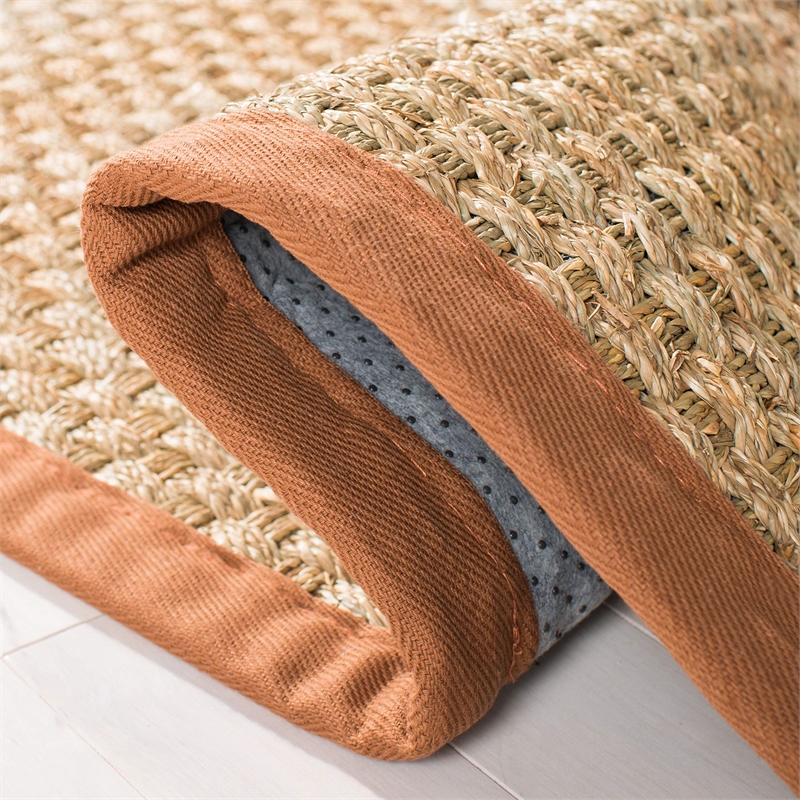 Safavieh Natural Fiber 4' Square Power Loomed Rug