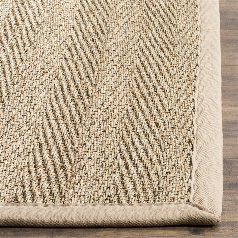 Safavieh Natural Fiber 10' Square Power Loomed Rug