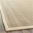 Safavieh Natural Fiber 10' Square Power Loomed Rug