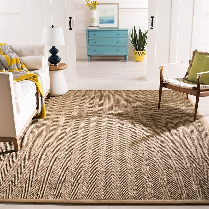 Safavieh Natural Fiber 11' X 15' Power Loomed Rug in Assorted