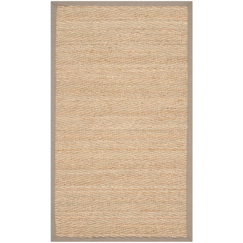 Safavieh Natural Fiber 6' Round Power Loomed Rug