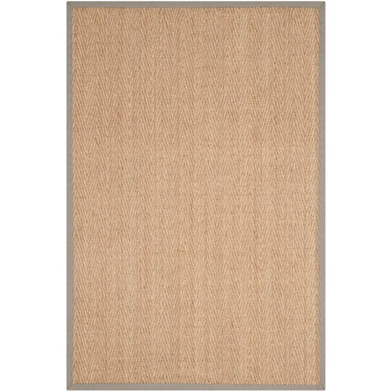 Safavieh Natural Fiber 6' Round Power Loomed Rug