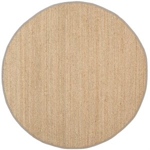 Safavieh Natural Fiber 8' Round Power Loomed Rug