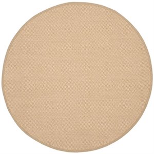 Safavieh Natural Fiber 6' Round Power Loomed Sisal Rug