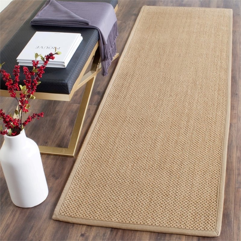 Safavieh Natural Fiber 6' Square Power Loomed Sisal Rug
