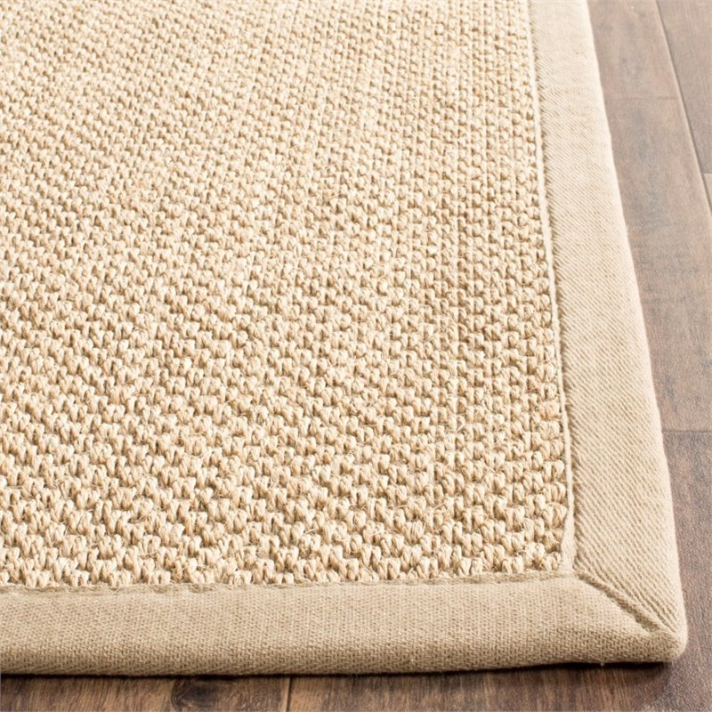 Safavieh Natural Fiber 6' Square Power Loomed Sisal Rug
