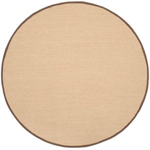 Safavieh Natural Fiber 6' Round Power Loomed Sisal Rug