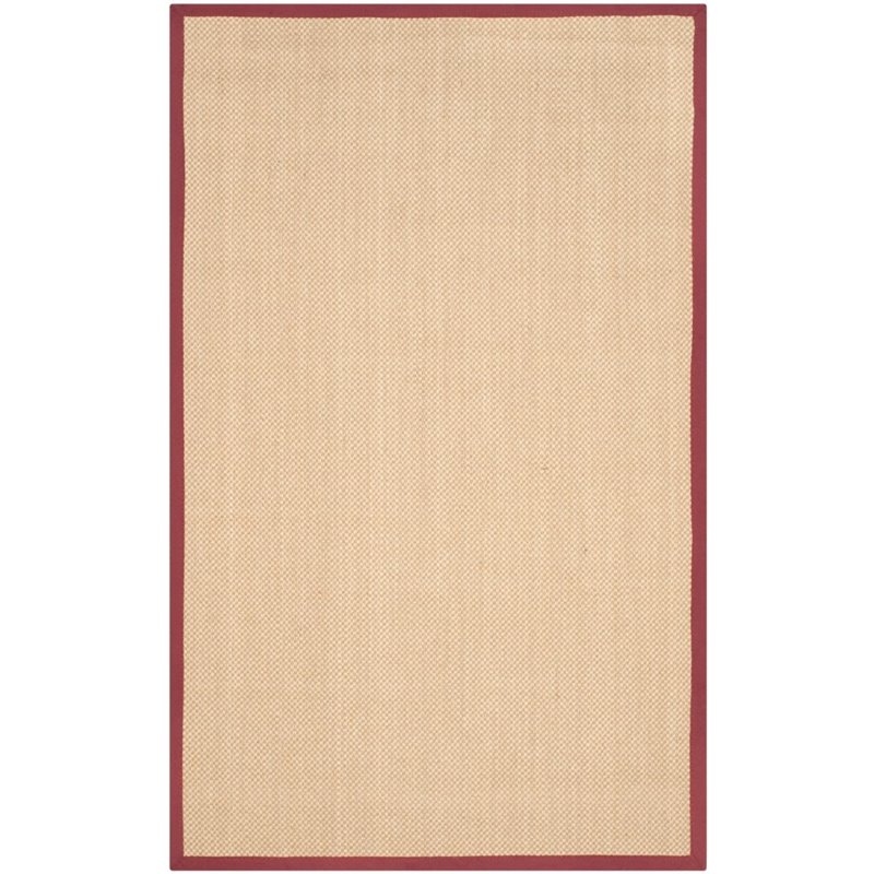 Safavieh Natural Fiber 6' Round Power Loomed Sisal Rug