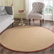 Safavieh Natural Fiber 6' Round Power Loomed Sisal Rug