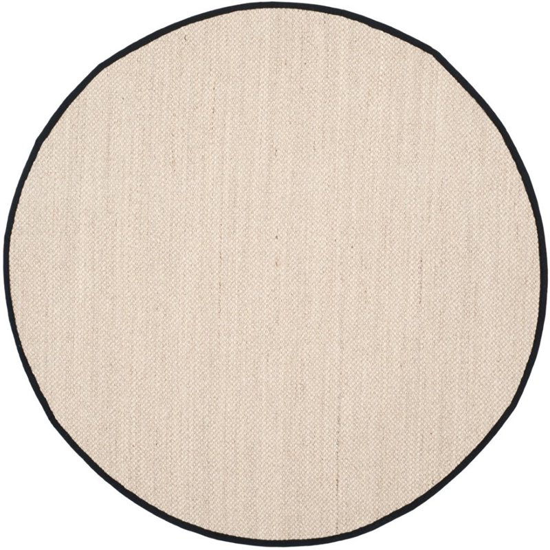 Safavieh Natural Fiber 6' Round Power Loomed Sisal Rug