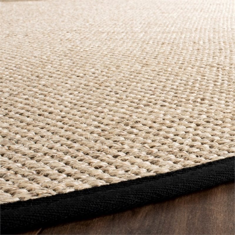 Safavieh Natural Fiber 6' Round Power Loomed Sisal Rug
