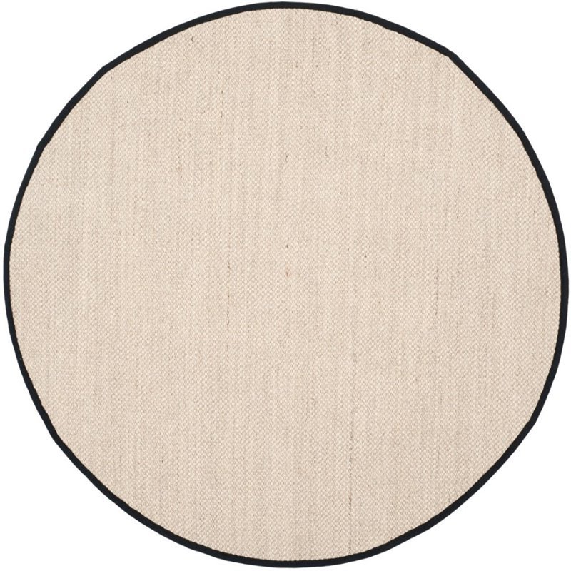 Safavieh Natural Fiber 6' Round Power Loomed Sisal Rug